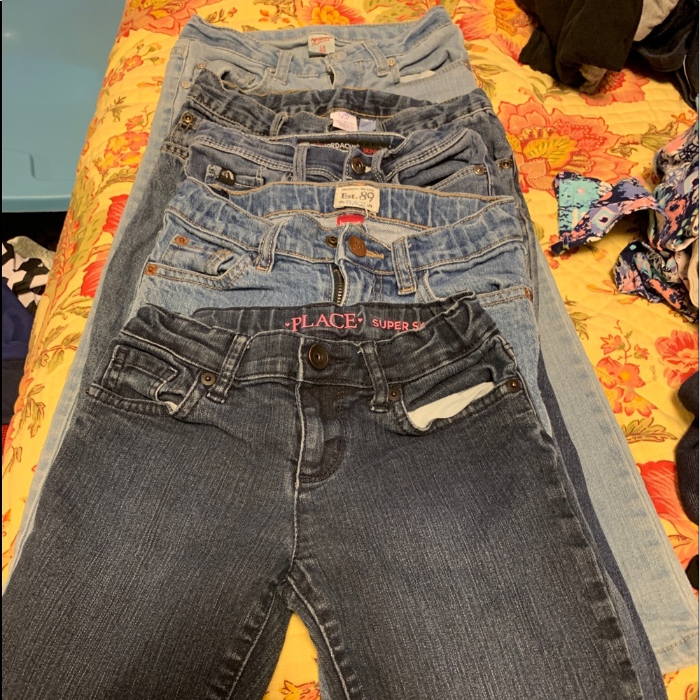 Size 6 Jeans several Different brands